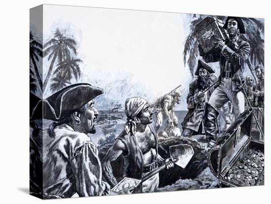 Pirate Gold, from 'The Treasure Hunters'-Payne-Premier Image Canvas