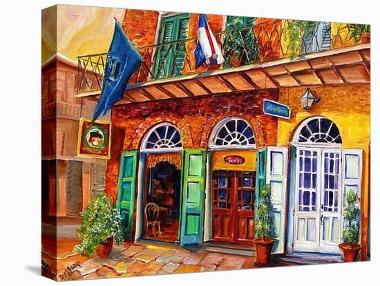 Pirates Alley in the French Quarter-Diane Millsap-Stretched Canvas