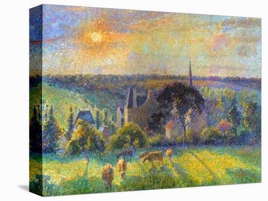 Pissarro: Eragny, 1895-Camille Pissarro-Premier Image Canvas