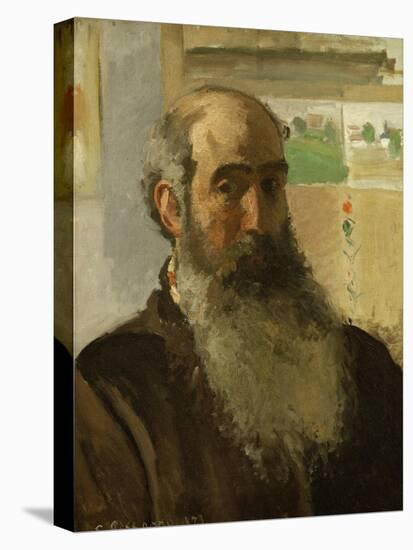 Pissarro, Self-Portrait, (1873)-Camille Pissarro-Premier Image Canvas