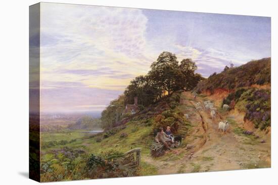 Pitch Hill near Ewhurst, 1866 (W/C on Paper)-George Vicat Cole-Premier Image Canvas