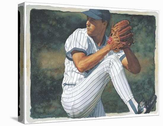 Pitcher-Glen Green-Stretched Canvas