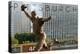 Pittsburgh, Pennsylvania - Bill Mazeroski Statue-Lantern Press-Stretched Canvas