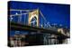 Pittsburgh, Pennsylvania - Roberto Clemente Bridge-Lantern Press-Stretched Canvas