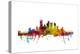 Pittsburgh Pennsylvania Skyline-Michael Tompsett-Stretched Canvas