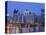 Pittsburgh Skyline and the Allegheny River, Pittsburgh, Pennsylvania, United States of America, Nor-Richard Cummins-Premier Image Canvas