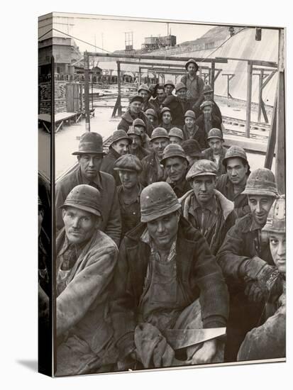 Pittsburgh Steel Workers-Margaret Bourke-White-Premier Image Canvas