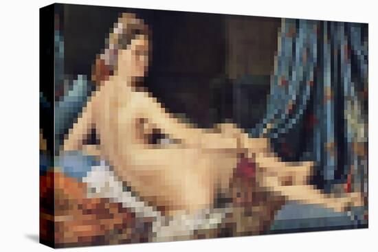 Pixelated Masters_figures VI-Studio W-Stretched Canvas