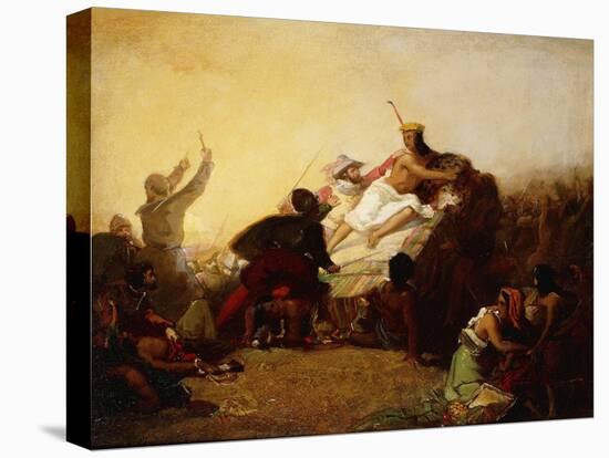 Pizarro Seizing the Inca of Peru-John Everett Millais-Premier Image Canvas