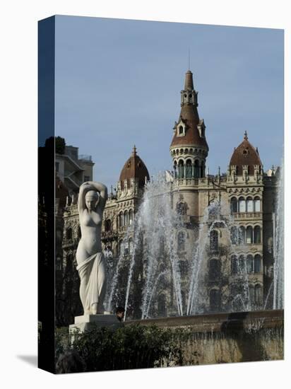 Placa Catalunya, Barcelona, Catalonia, Spain-Ethel Davies-Premier Image Canvas