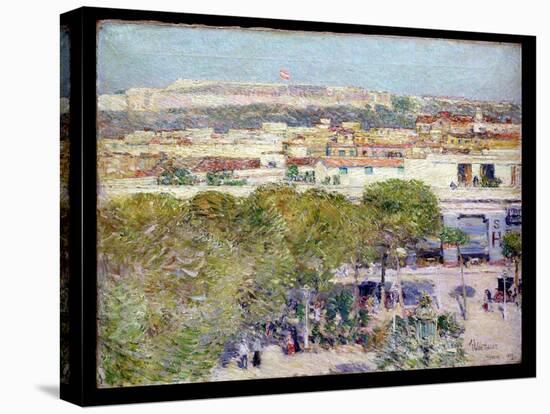 Place Centrale and Fort Cabanas, Havana, 1895-Childe Hassam-Premier Image Canvas