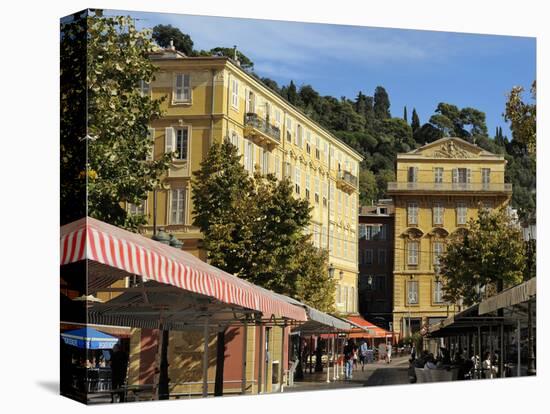 Place Charles Felix, Cours Saleya Market and Restaurant Area, Old Town, Nice, Alpes Maritimes, Prov-Peter Richardson-Premier Image Canvas