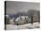 Place du Chenil à Marly, effet de neige-Alfred Sisley-Premier Image Canvas