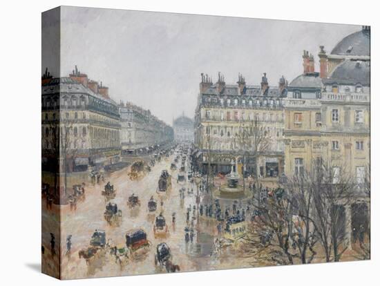 Place Du Théâtre Français, Paris: Rain, 1898-Camille Pissarro-Premier Image Canvas