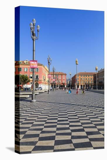 Place Massena, Nice, Alpes-Maritimes, Provence, Cote D'Azur, French Riviera, France, Europe-Amanda Hall-Premier Image Canvas