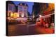 Place Plumereau in Vieux Tours on a Late December Evening, Tours, Indre-Et-Loire, France, Europe-Julian Elliott-Premier Image Canvas