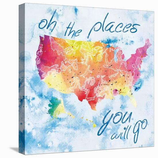 Places You Will Go-Lauren Gibbons-Stretched Canvas