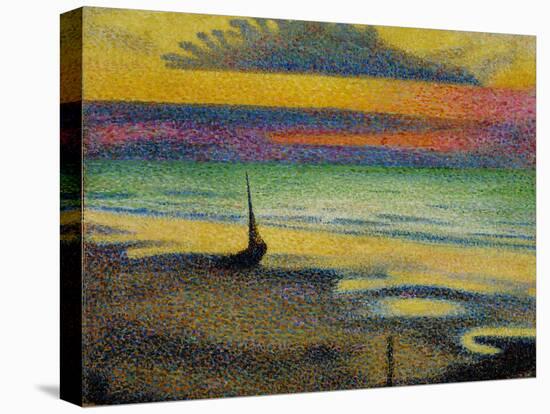 Plage a Heist. 1891-92-Georges Lemmen-Premier Image Canvas