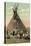 Plains Indians Tepee-null-Stretched Canvas