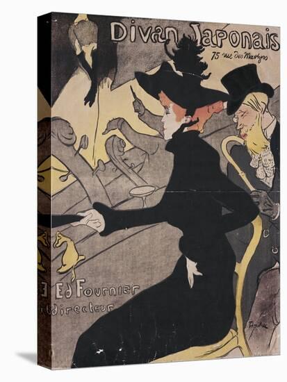 Plakat Divan Japonais, 75 Rue Des Martyres-Henri de Toulouse-Lautrec-Premier Image Canvas