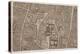 Plan of Guildhall and the Neighbourhood around Guildhall, London, 1747-John Rocque-Premier Image Canvas