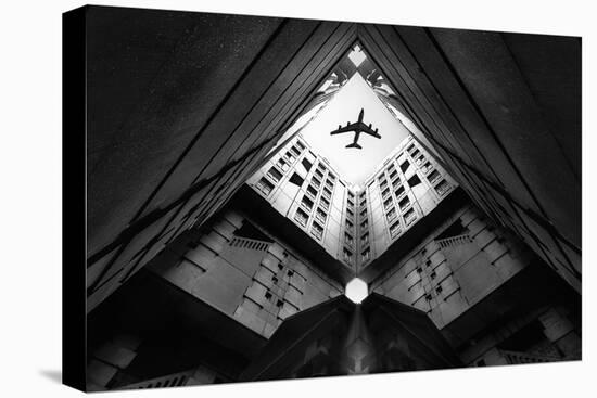 Plane City-Correy Christophe-Premier Image Canvas