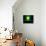 Planet Earth With Sunrise In Space-alanuster-Stretched Canvas displayed on a wall