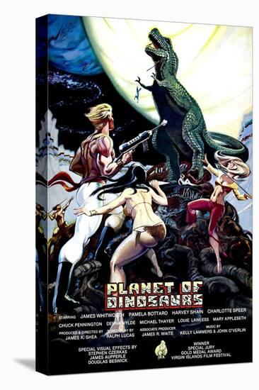 Planet of Dinosaurs, 1978-null-Stretched Canvas