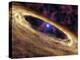 Planetary Disc Around a Pulsar, Artwork-Jpl-caltech-Premier Image Canvas