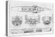 Plans and Cross-Sections of Brunel's Steamship the Great Eastern-null-Stretched Canvas