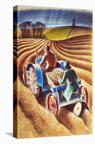 Planting Potatoes, 1953-Isabel Alexander-Premier Image Canvas