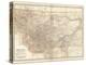 Plate 107. Map of Montana. United States-Encyclopaedia Britannica-Stretched Canvas