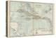 Plate 117. Map of the West Indies. Inset Map of the Berudas-Encyclopaedia Britannica-Stretched Canvas