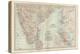 Plate 42. Map of India-Encyclopaedia Britannica-Stretched Canvas