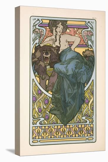 Plate 47 from the Book 'Documents Decoratifs', Published in 1902, 1902-Alphonse Mucha-Premier Image Canvas