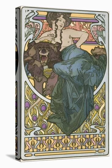 Plate 47 from the Book 'Documents Decoratifs', Published in 1902-Alphonse Mucha-Premier Image Canvas