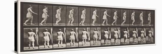 Plate 543. Spastic Gait (Hysterical), Walking, 1885 (Collotype on Paper)-Eadweard Muybridge-Premier Image Canvas