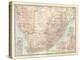 Plate 57. Map of Africa-Encyclopaedia Britannica-Stretched Canvas