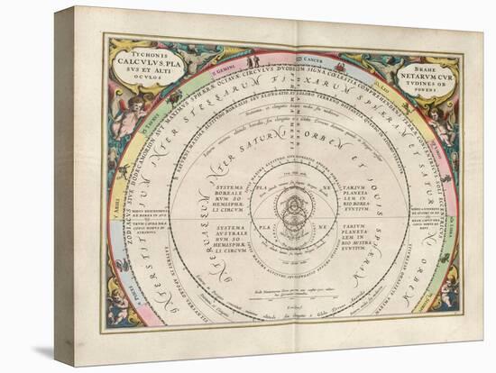 Plate 9 from Harmonia Macrocosmica-Andreas Cellarius-Premier Image Canvas