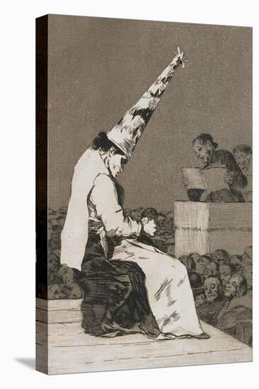 Plate from Los Caprichos, 1797-1798-Francisco de Goya-Premier Image Canvas