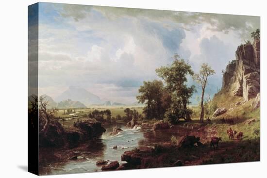 Platte River, c.1863-Albert Bierstadt-Premier Image Canvas