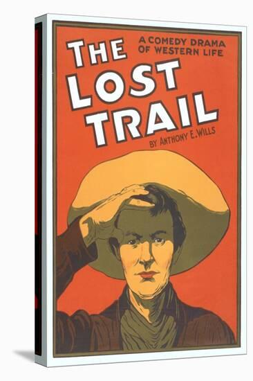 Playbill for the Lost Trail-null-Stretched Canvas