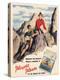 Player's Navy Cut, Cigarettes Smoking Mountain Climbing, UK, 1950-null-Premier Image Canvas