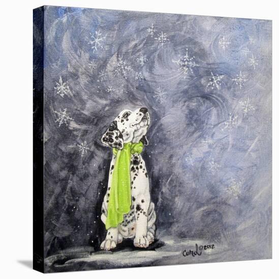 Playful Pup VII-Carol Dillon-Stretched Canvas