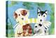 Playful Puppies-Summer Tali Hilty-Premier Image Canvas