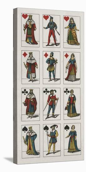 Playing Cards-Chris Dunker-Stretched Canvas
