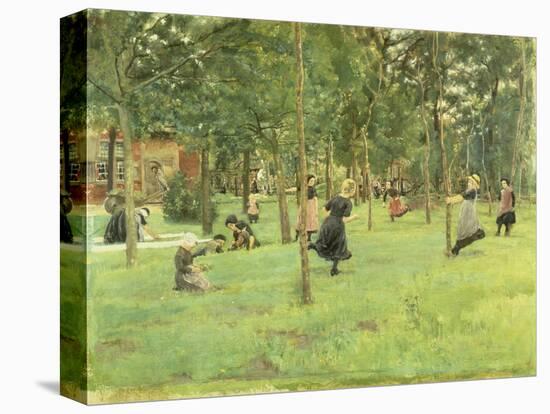 Playing Children in the Park, 1882-Max Liebermann-Premier Image Canvas