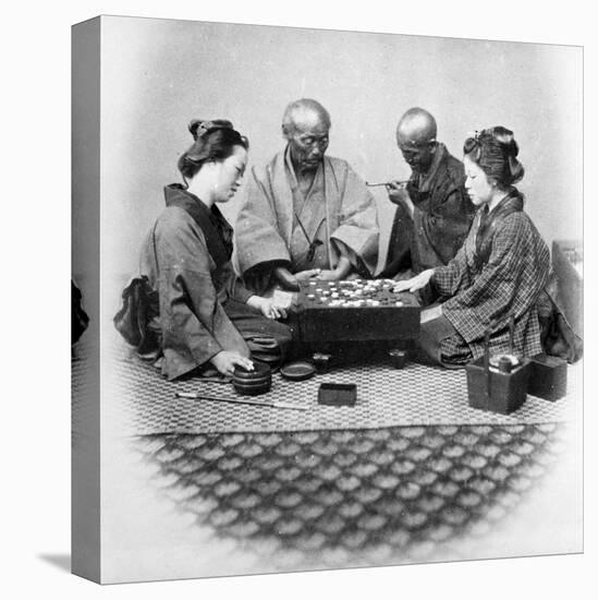 Playing Go, C.1860s-Felice Beato-Premier Image Canvas