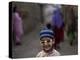 Playing in an Alley of Islamabad, Pakistan-null-Premier Image Canvas
