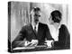 Playwright Eugene O'Neill and His Wife Carlotta Monterey-null-Premier Image Canvas